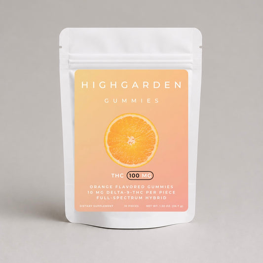Highgarden Gummies - Orange - 10mg THC