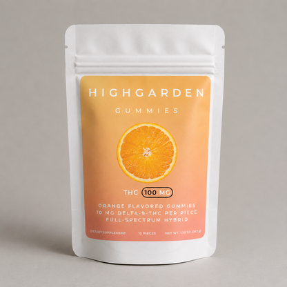 Highgarden Gummies - Orange - 10mg THC