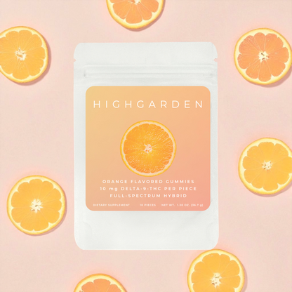 Highgarden Gummies - Orange - 10mg THC