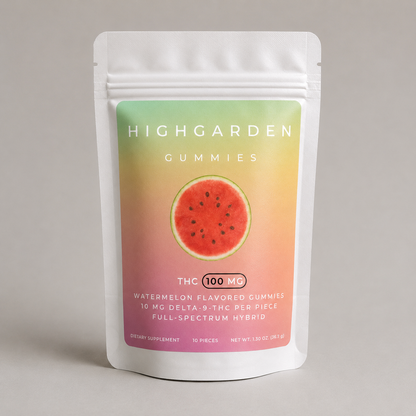Highgarden Gummies - Watermelon - 10mg THC