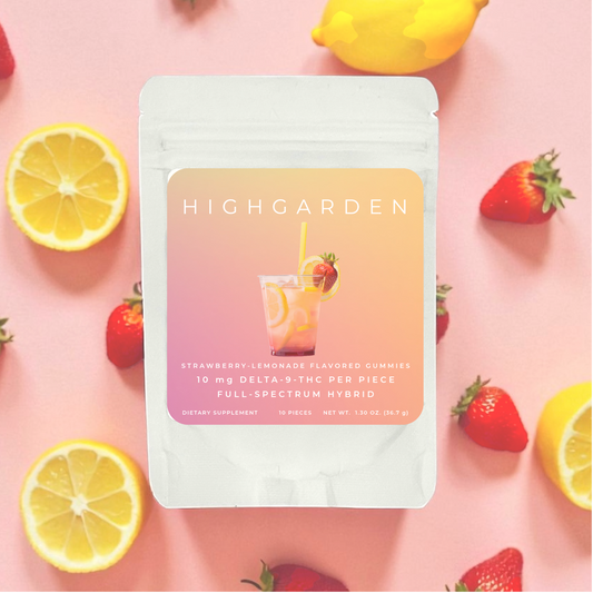 Highgarden Gummies - Strawberry Lemonade - 10mg THC