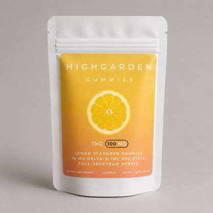 Highgarden Gummies - Lemon - 10mg THC
