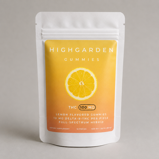 Highgarden Gummies - Lemon - 10mg THC