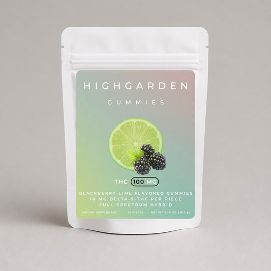 Highgarden Gummies - Blackberry Lime - 10mg THC