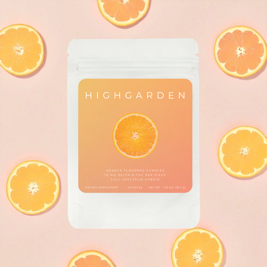 Highgarden Gummies - Orange - 10mg THC