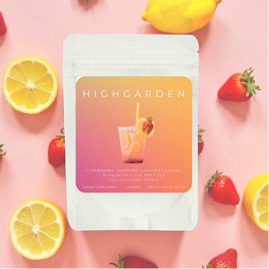 Highgarden Gummies - Strawberry Lemonade - 10mg THC