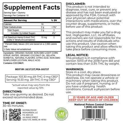 Highgarden Gummies - Peach Mango