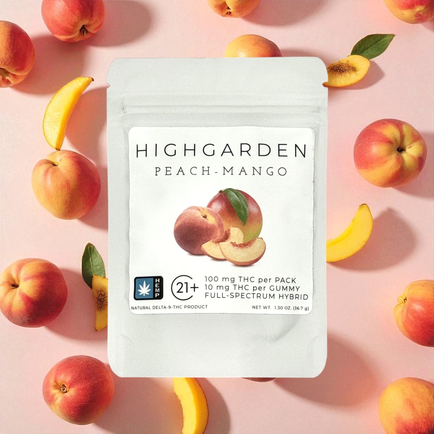 Highgarden Gummies - Peach Mango